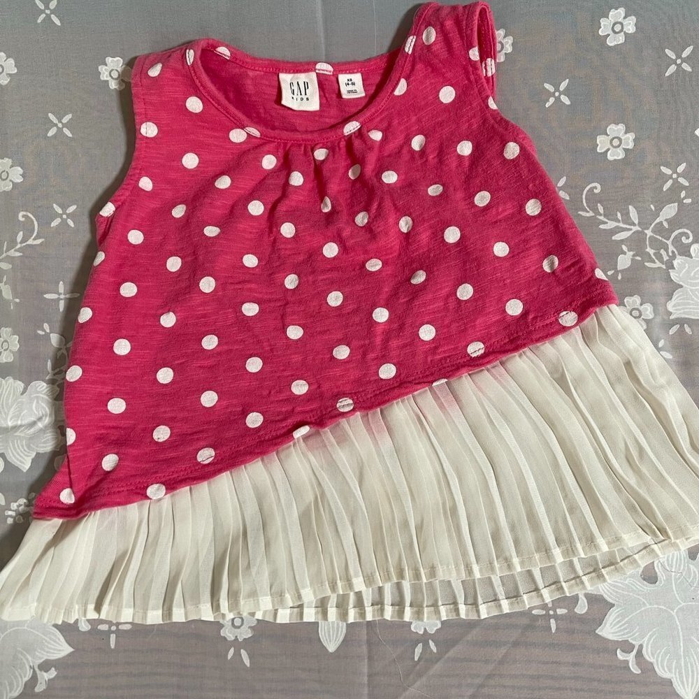 GAP Kids Tee Shirt Top Girls Gapkids Summer Spring Youth Size XS (4-5) - Picture 2 of 6